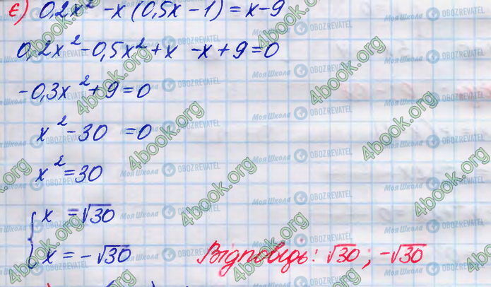 ГДЗ Алгебра 8 класс страница 681(э)